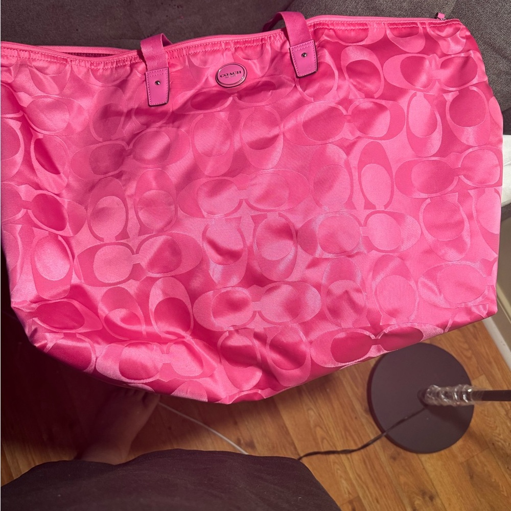 Coach pink lemonade pink official weekender bag
